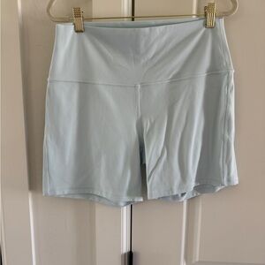 Lululemon Align Bike Shorts 6” size 12 Mint Breeze